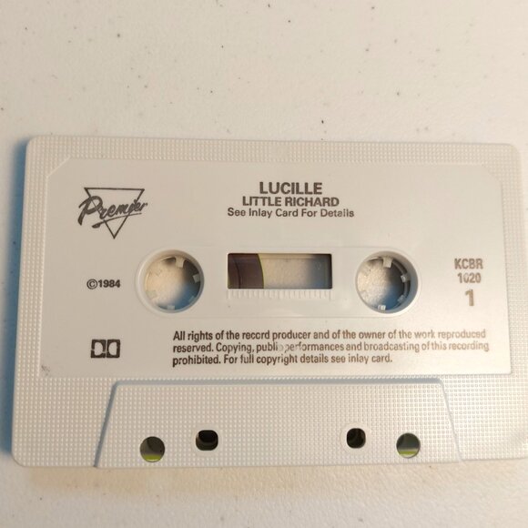 Little Richard~ Lucille (cassette tape, 1984) tested and works - Picture 2 of 3